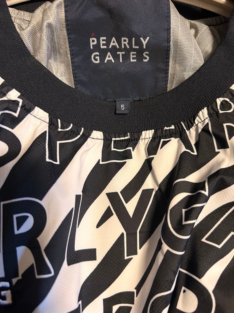 希少★PEARLY GATES 総柄ブルゾン　ポケット付き値下げしましま