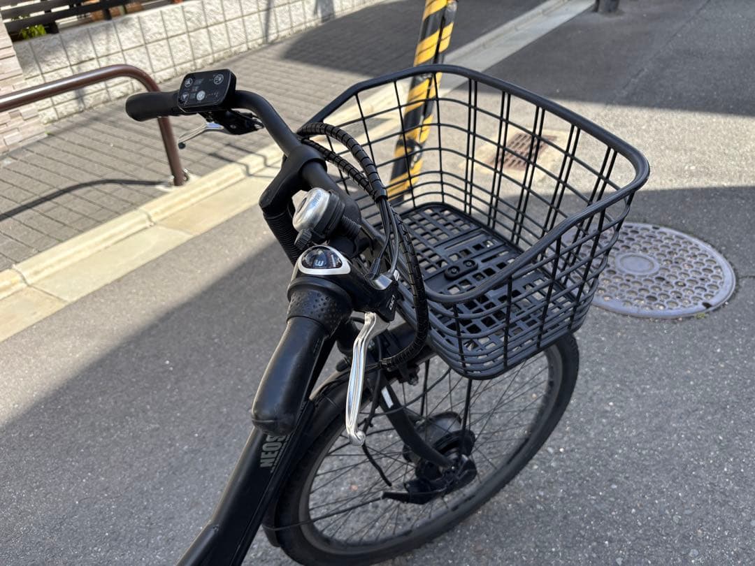 栄光 NEOSAGE 電動アシスト自転車 前カゴ付き