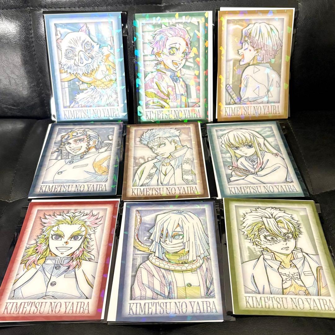 鬼滅の刃　ダイニング　ランダム原画グリッターブロマイド