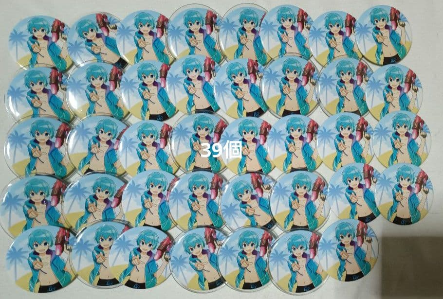 すとぷり　ころん　缶バッチ　すとめも9　水着