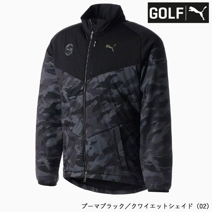 プーマ ゴルフ 中綿ジャケット ハイパーストレッチ FZ ブルゾン