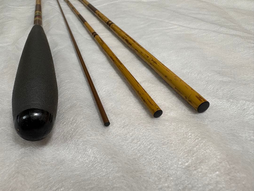 美品 へら竿 龍生観10尺 竿袋付 ヘラブナ竿 和竿