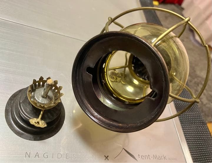 【超貴重品！】アンティークボートランプ 船灯 ヴィンテージランプ 未使用保管品