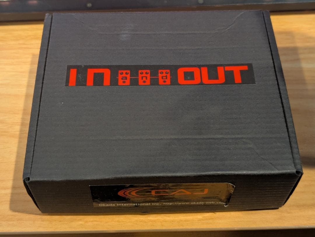 CAJ IN and OUT バッファー ジャンクションボックス 付属品あり