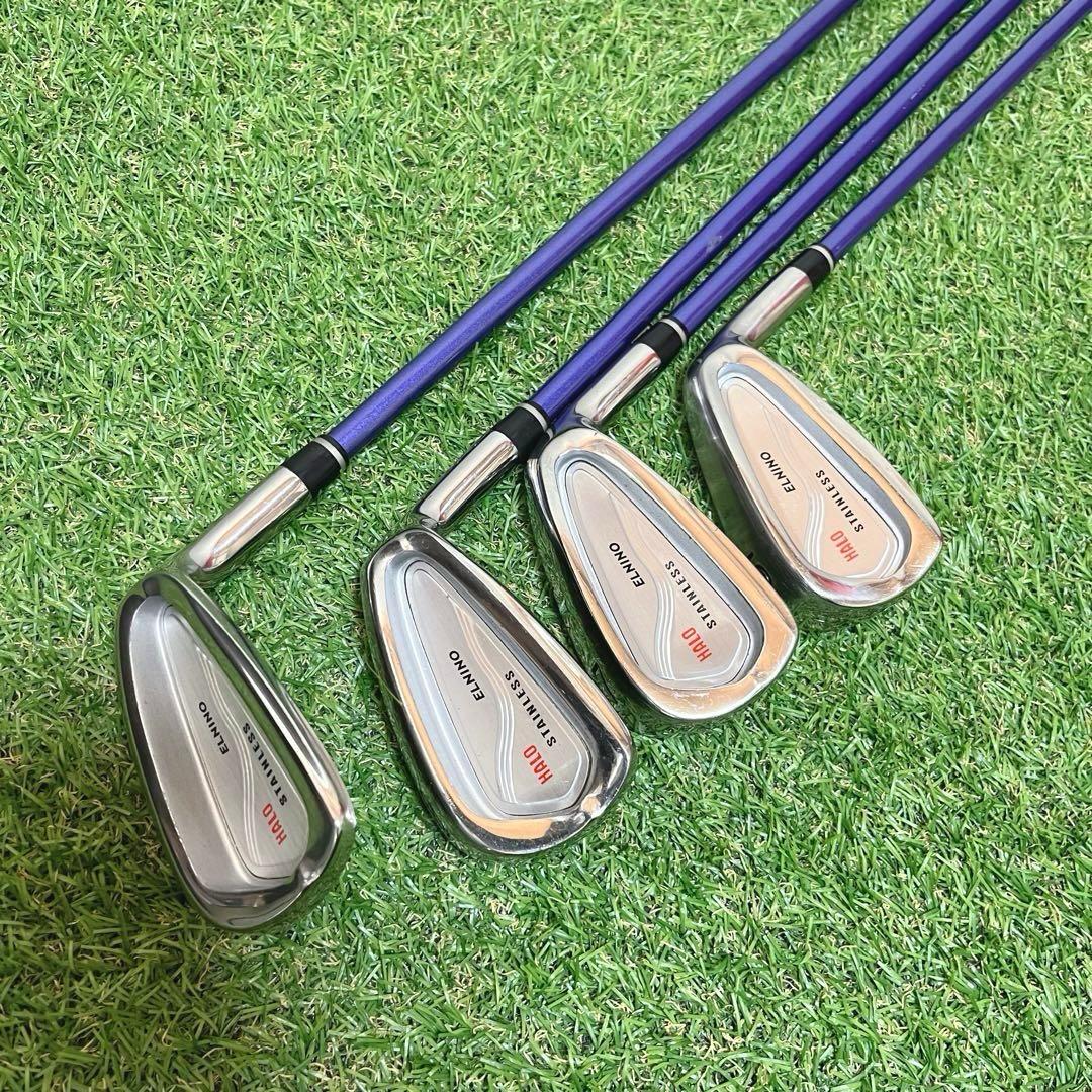 美品 これからゴルフを始める方にオススメ レディースゴルフクラブ7本セット
