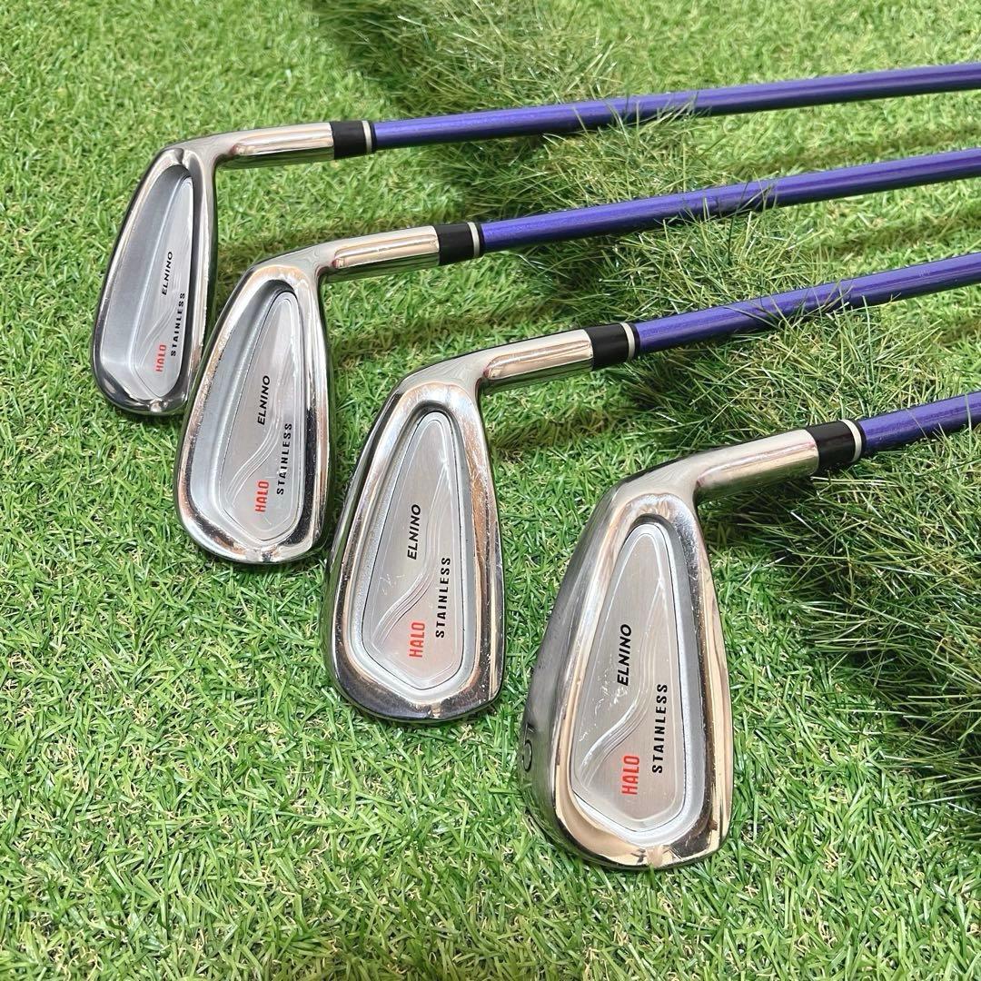 美品 これからゴルフを始める方にオススメ レディースゴルフクラブ7本セット