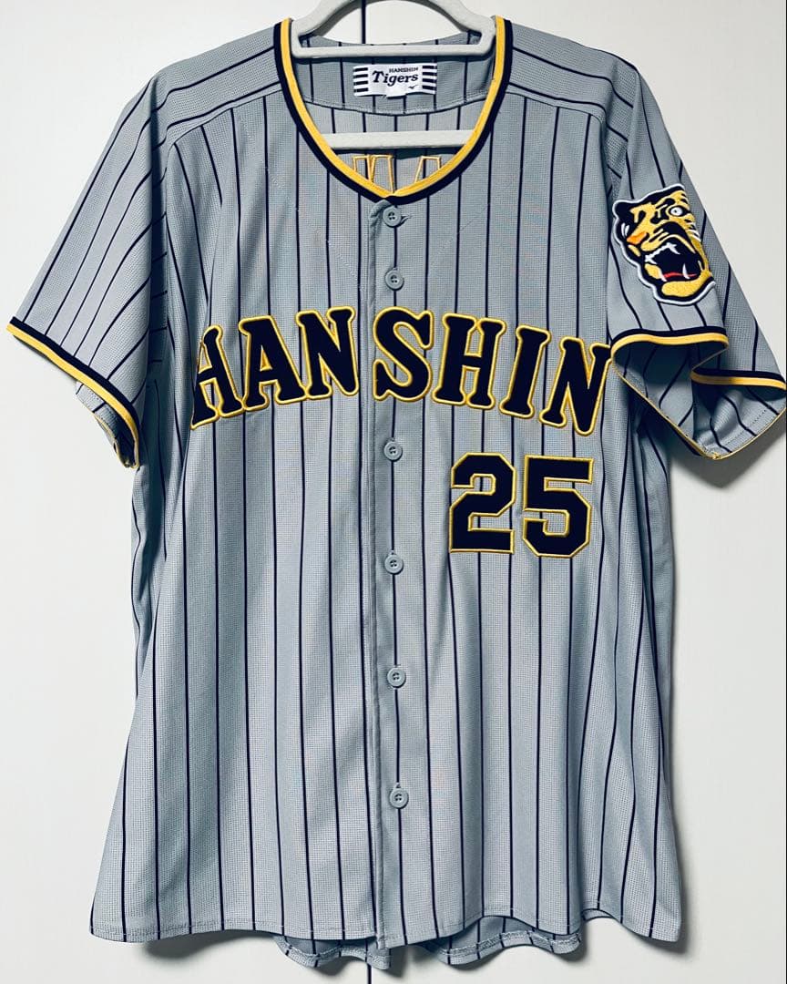 【ほぼ新品】阪神タイガース　渡邉諒　ビジターユニフォーム Lサイズ