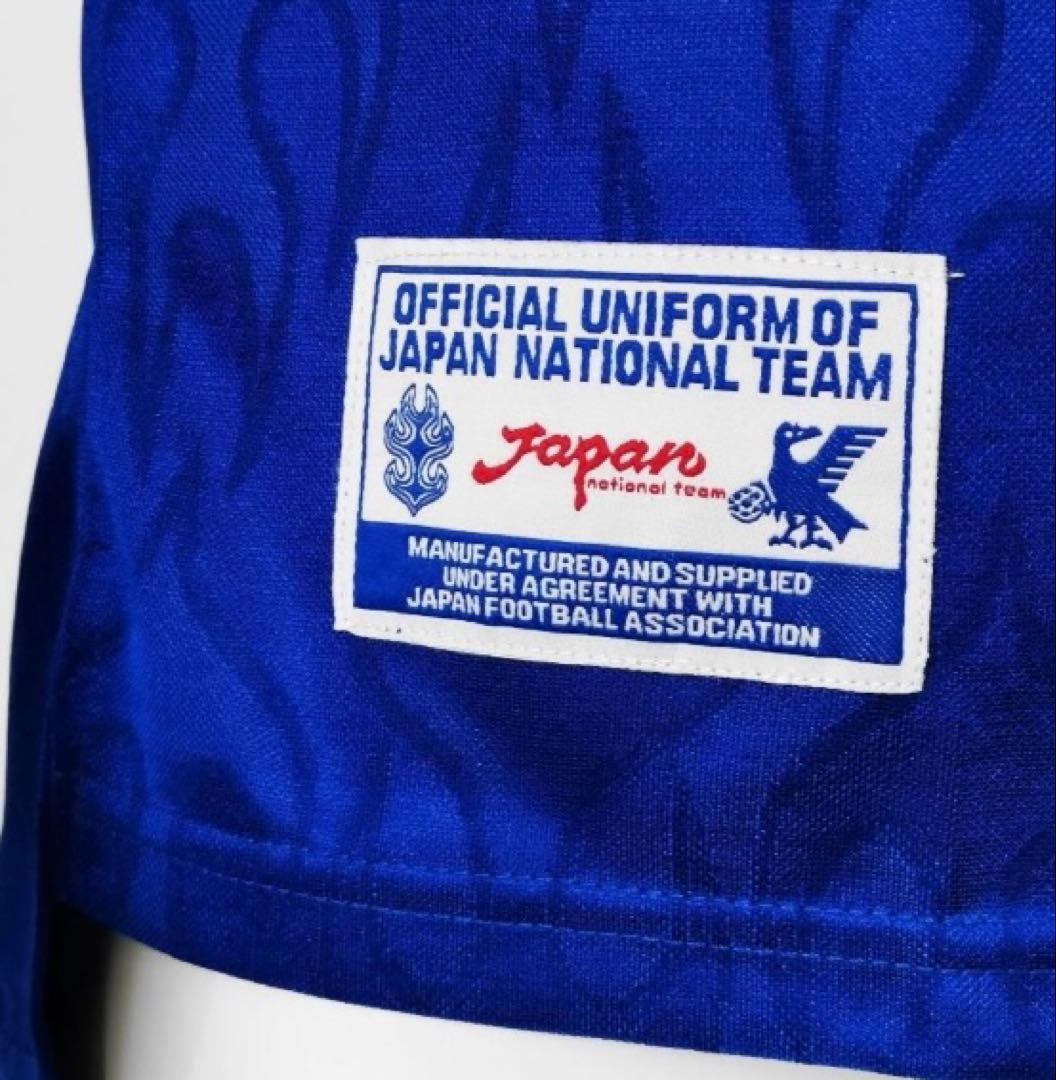 asics 日本代表 炎 ユニフォームフランスW杯 復刻版　中田英寿　サッカー
