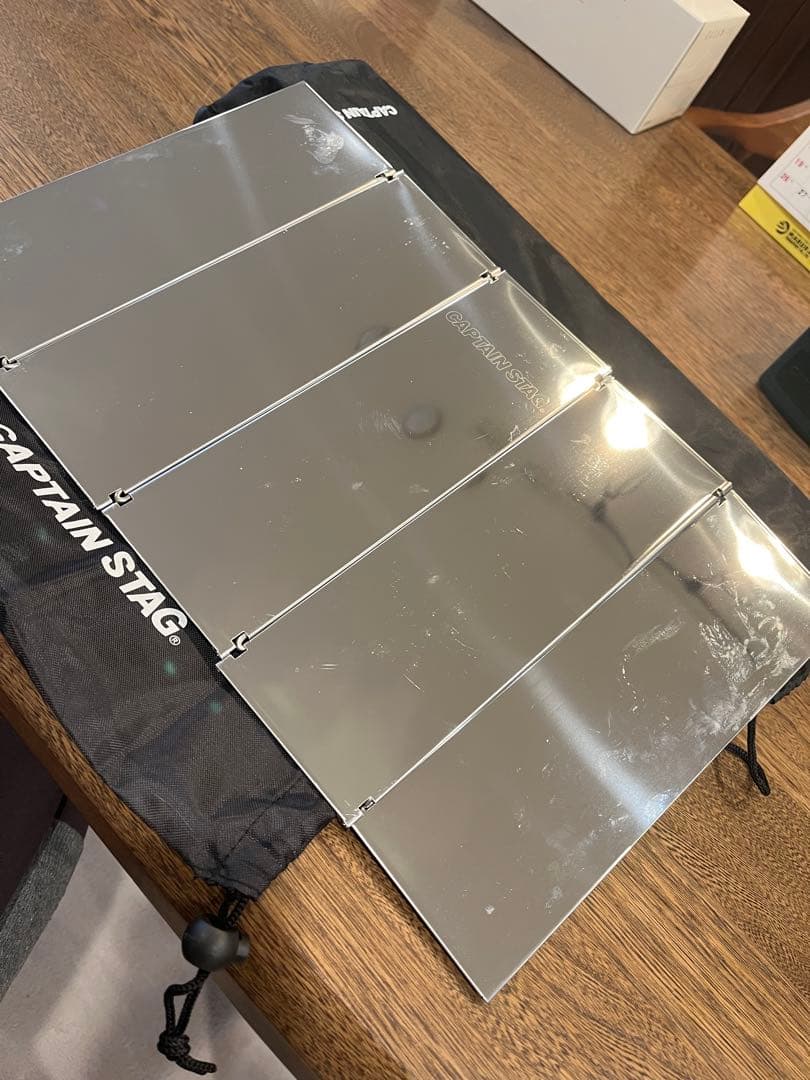 ガスバーナーコンロ カセット ローテーブル　ウィンドスクリーン3点セット