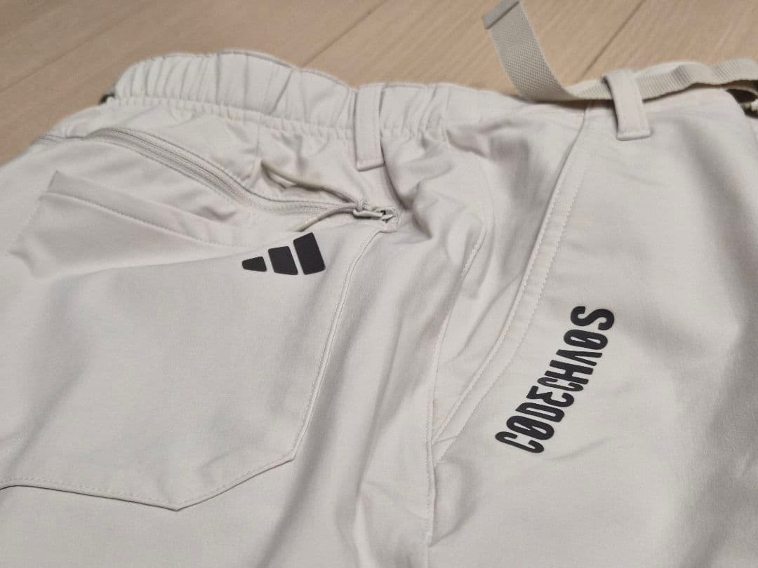 【試着のみ】adidas アディダスゴルフ 2色セット 秋冬パンツ Mサイズ