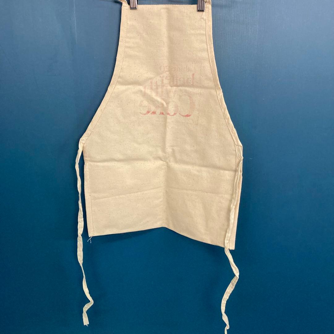 USAヴィンテージ デッドストック　コカコーラ エプロン ネイル　キャンバス