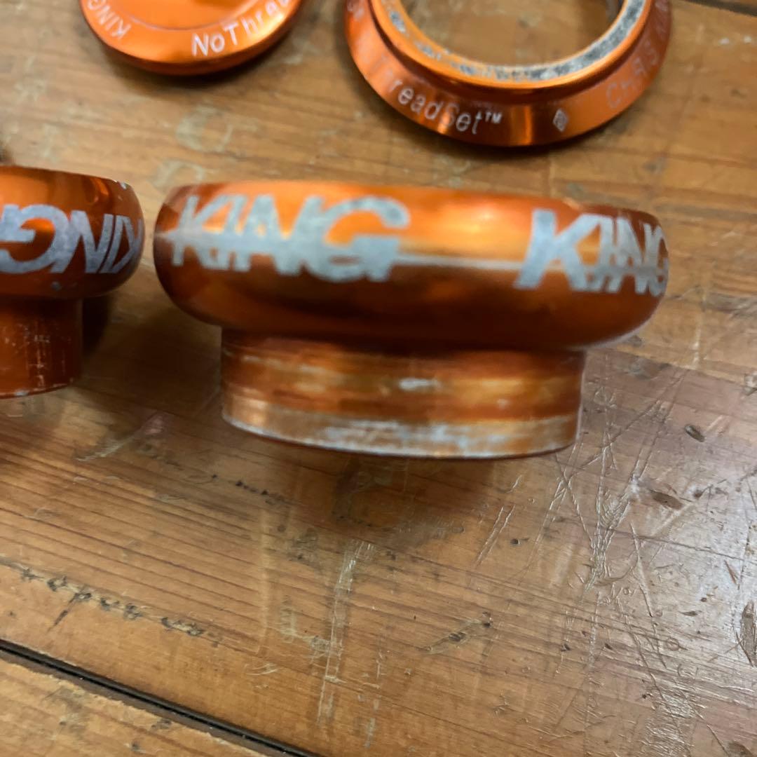 CHRIS KING NoThreadSet ヘッドセット オレンジ