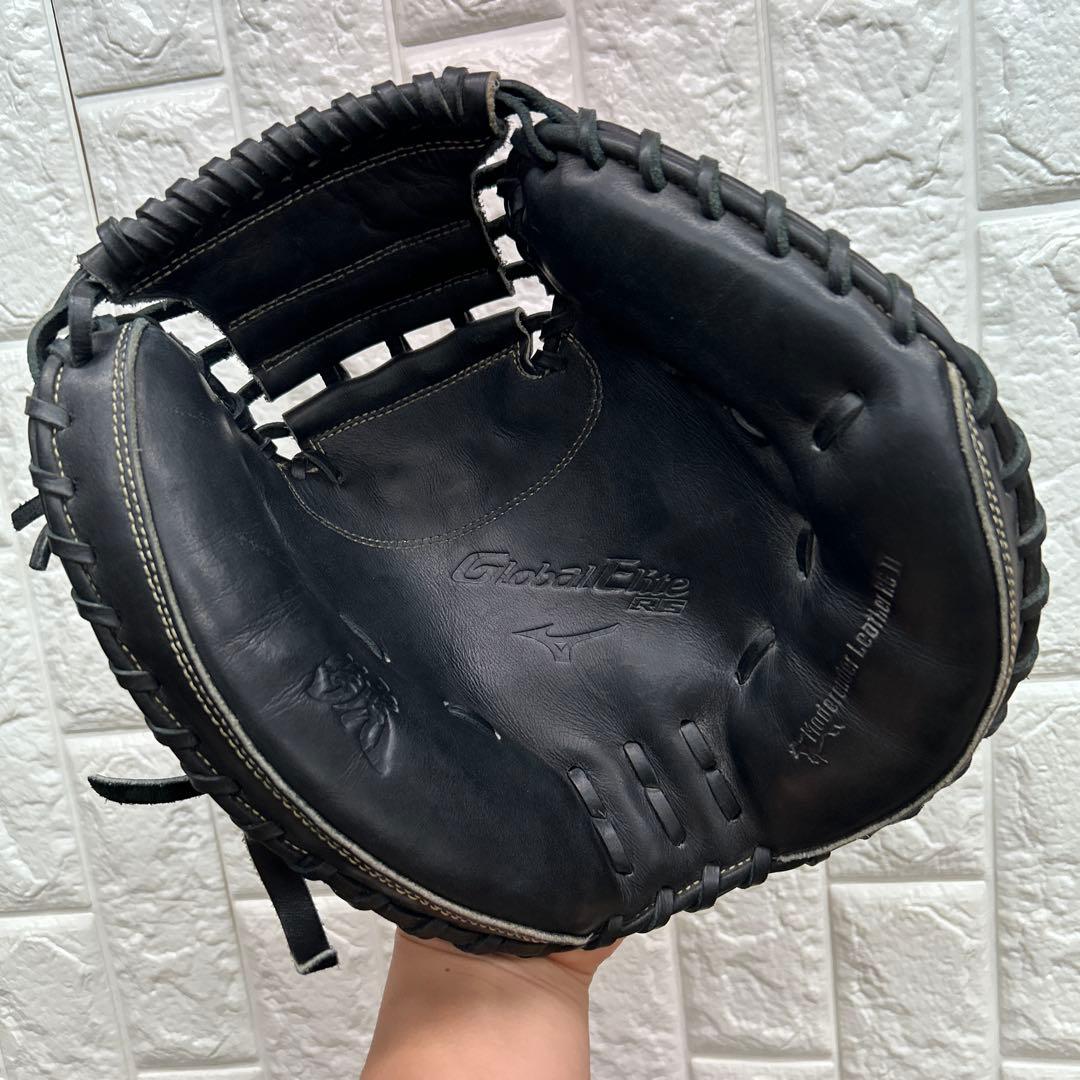 【美品】野球 グローブ 軟式 少年野球 ミズノ キャッチャーミット