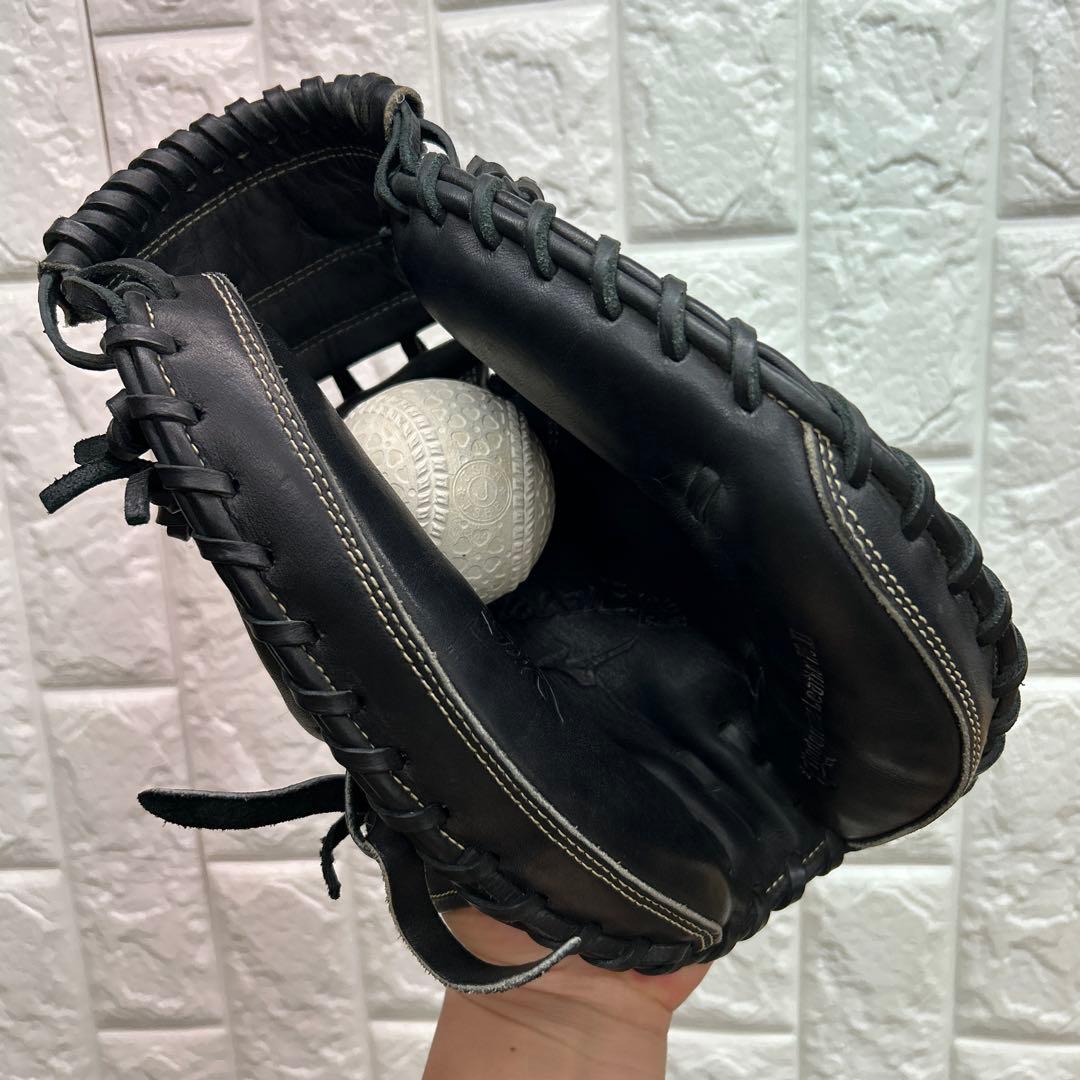 【美品】野球 グローブ 軟式 少年野球 ミズノ キャッチャーミット