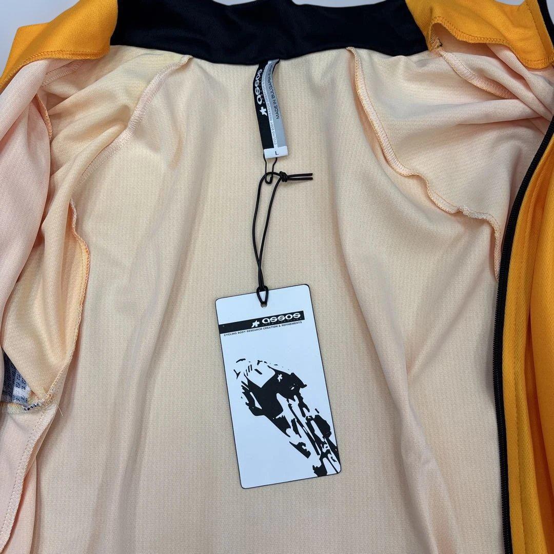 【新品】アソス　サマーロングジャージオレンジ Lサイズ　ＵＶカット