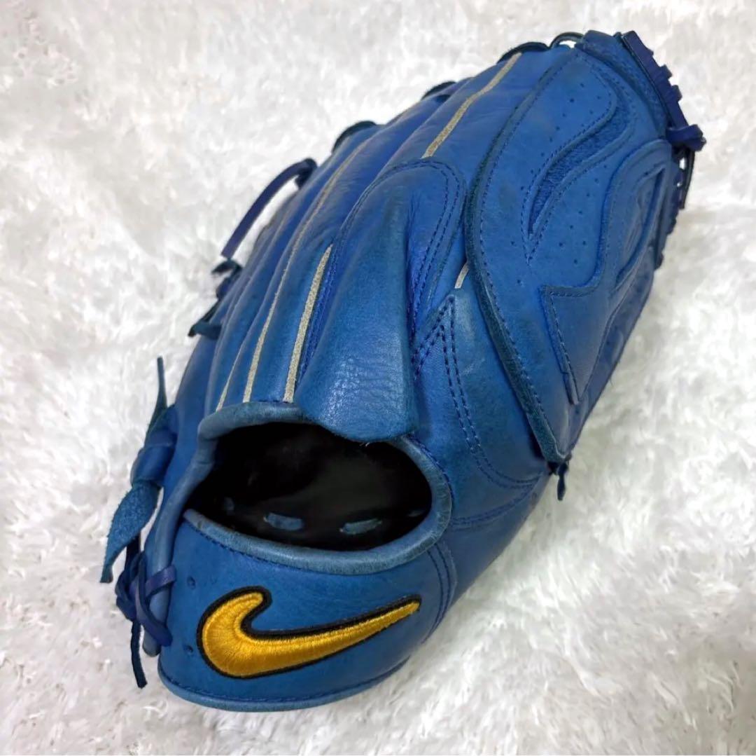NIKE ナイキ 軟式グローブ　一般　投手用　岩隈モデル　ブルー　廃盤　希少