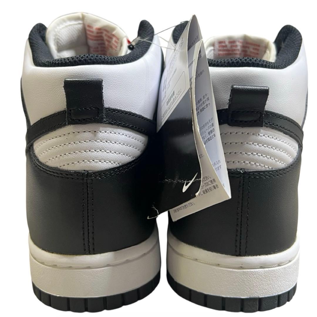 未使用nike wmns dunk high black and white26