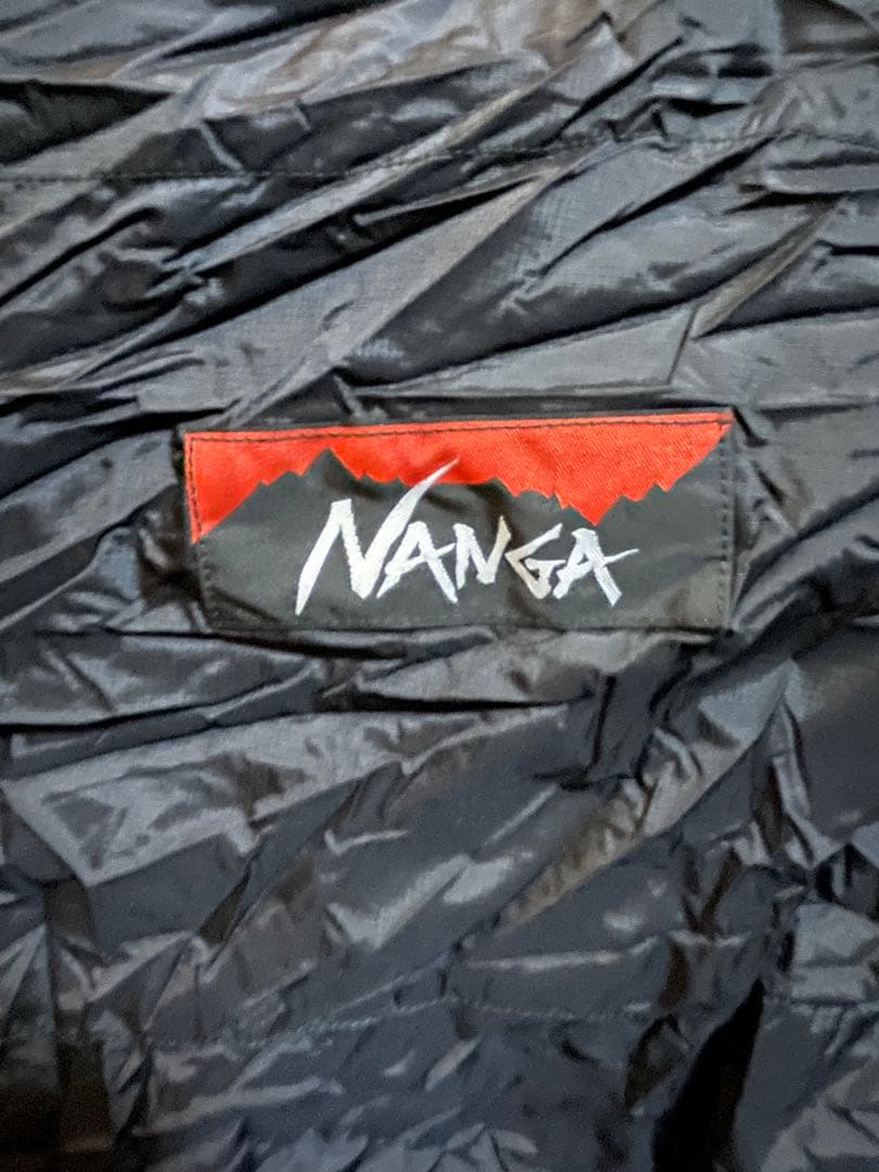 NANGA オーロラ750dx ロング　オールブラック