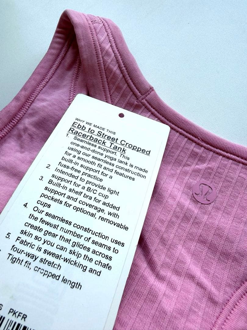 Lululemon ルルレモン タンク Ebb to Street Tank