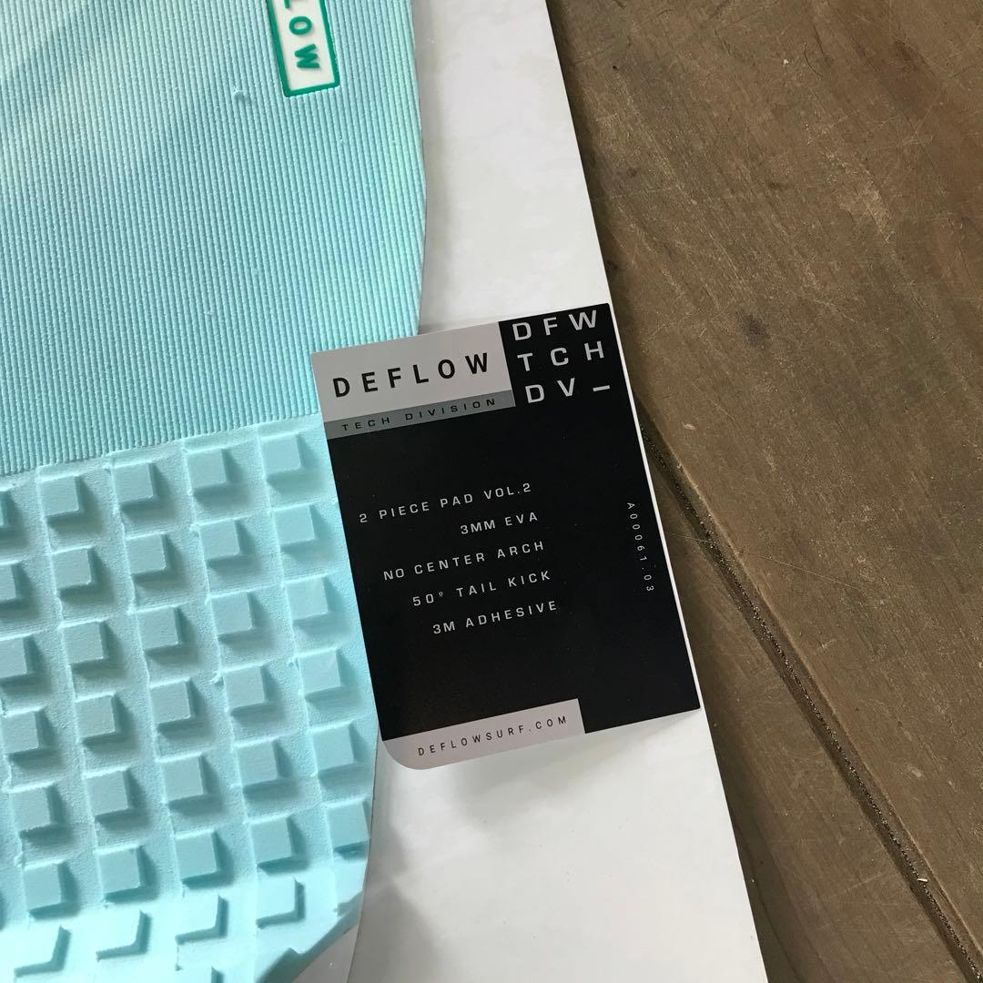 DEFLOW DFW TCH V ライトブルーデフローデッキパッド