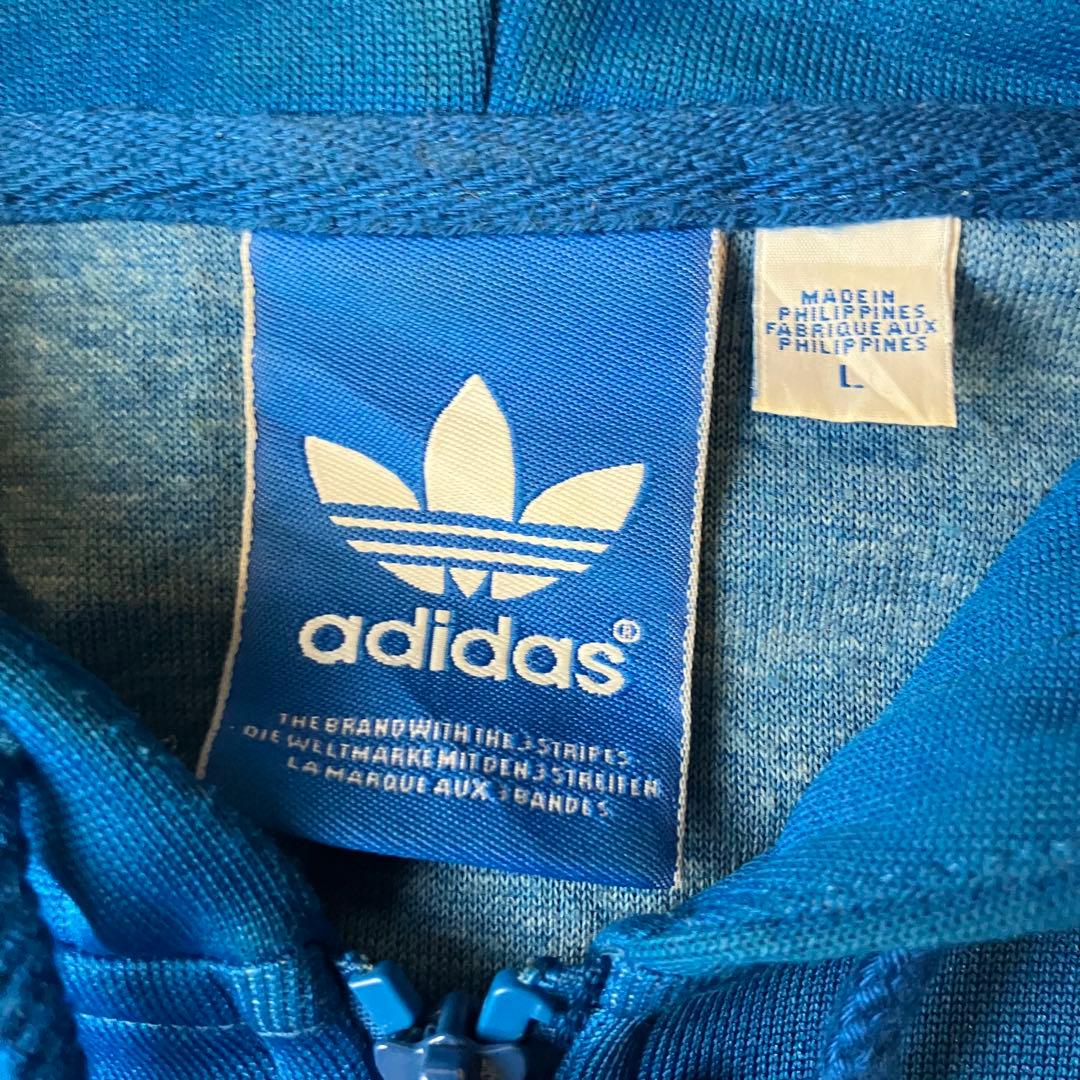 ファイヤーバード　アディダス　adidas フード付きジャケット Lサイズ