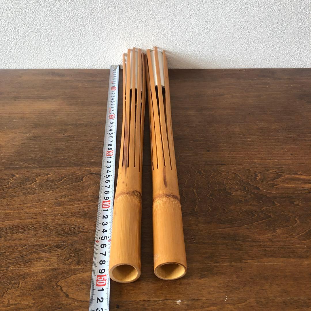 ハワイ購入　フラ用楽器　 プイリ　長さ50cm ￼ 未使用