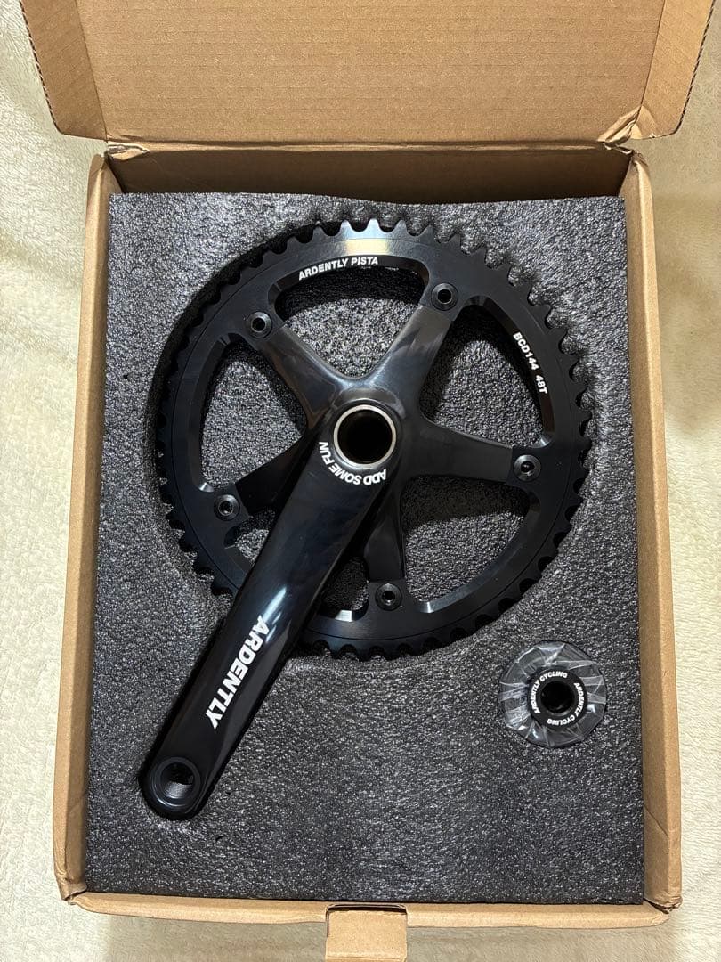 【新品未使用】ARDENTLY クランクセット BCD144 48T 165mm