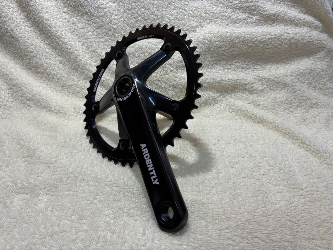 【新品未使用】ARDENTLY クランクセット BCD144 48T 165mm
