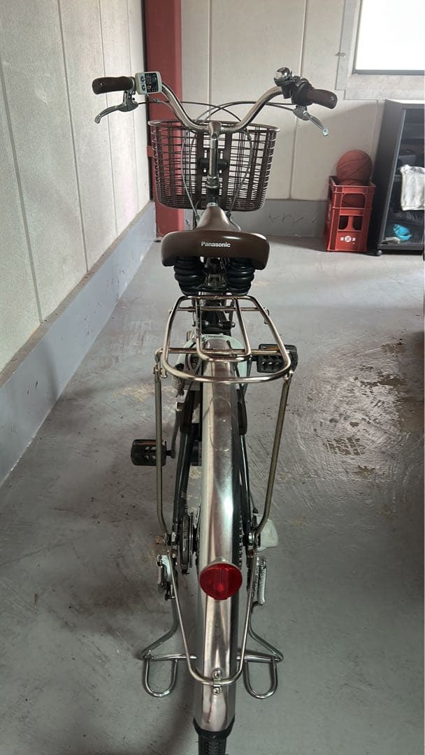 【引取のみ】電動アシスト自転車　ブラウン　パナソニック　ビビDX