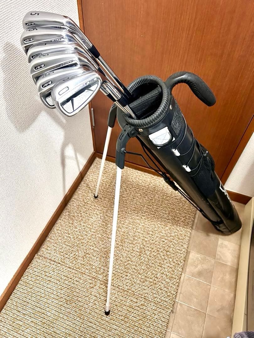 美品■Titleist AP2 フォージドアイアンセット　クラブケース付き　Ｓ