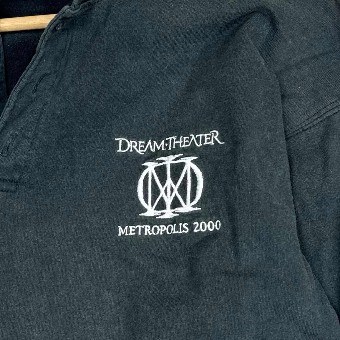 希少 00s DREAM THEATER ヴィンテージ ヘンリーネック バンT