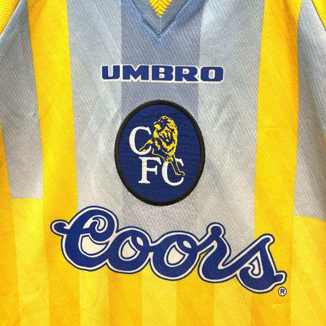 UMBRO アンブロ 96-97 チェルシー ユニフォーム XL 刺繍ロゴ 半袖