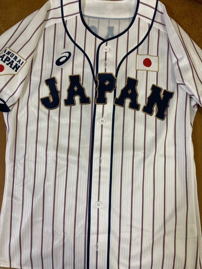 【美品】柳田悠岐 侍ジャパン ユニフォーム S ソフトバンクホークス WBC