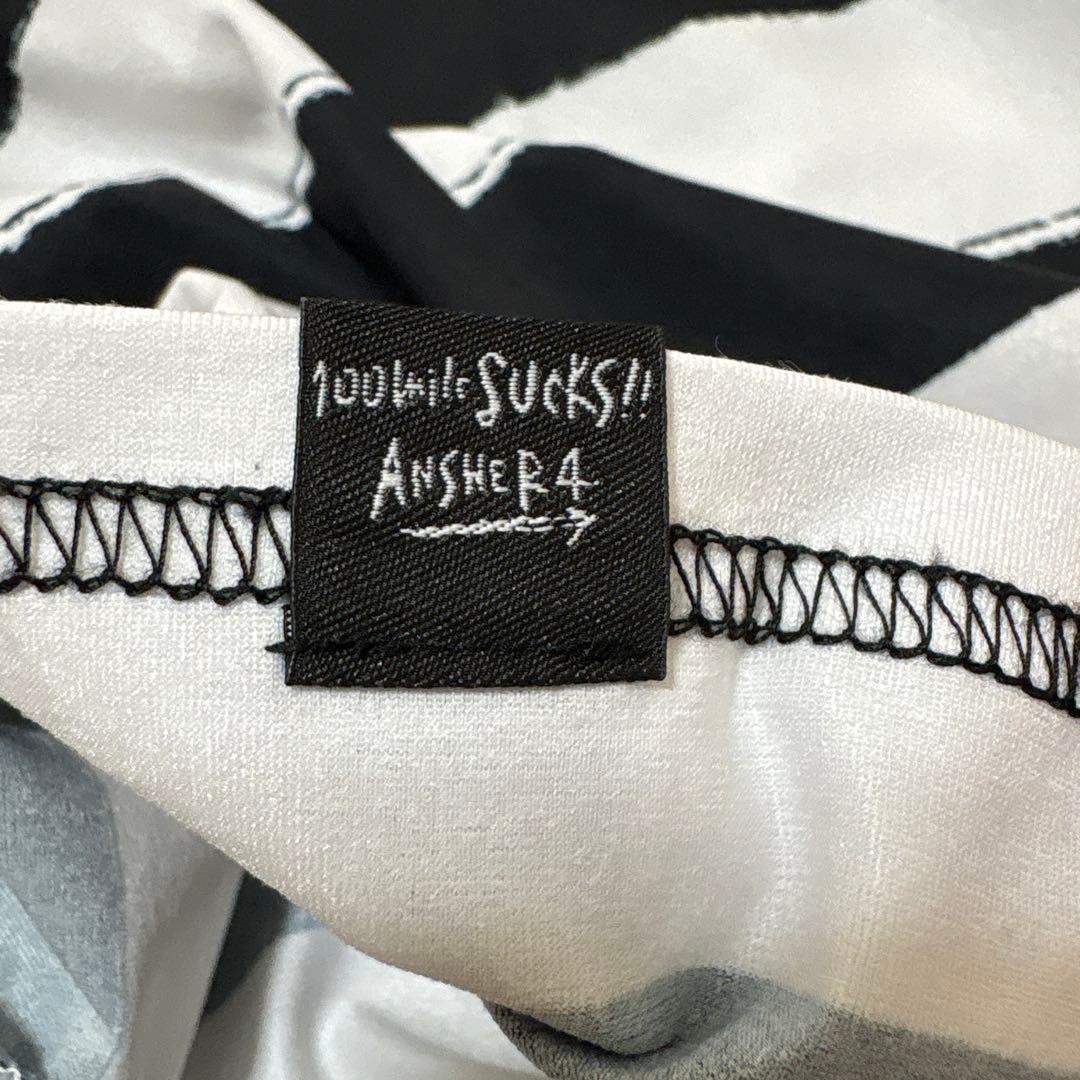 ANSWER4 Striped Tshirtsアンサーフォー ストライプＴシャツ