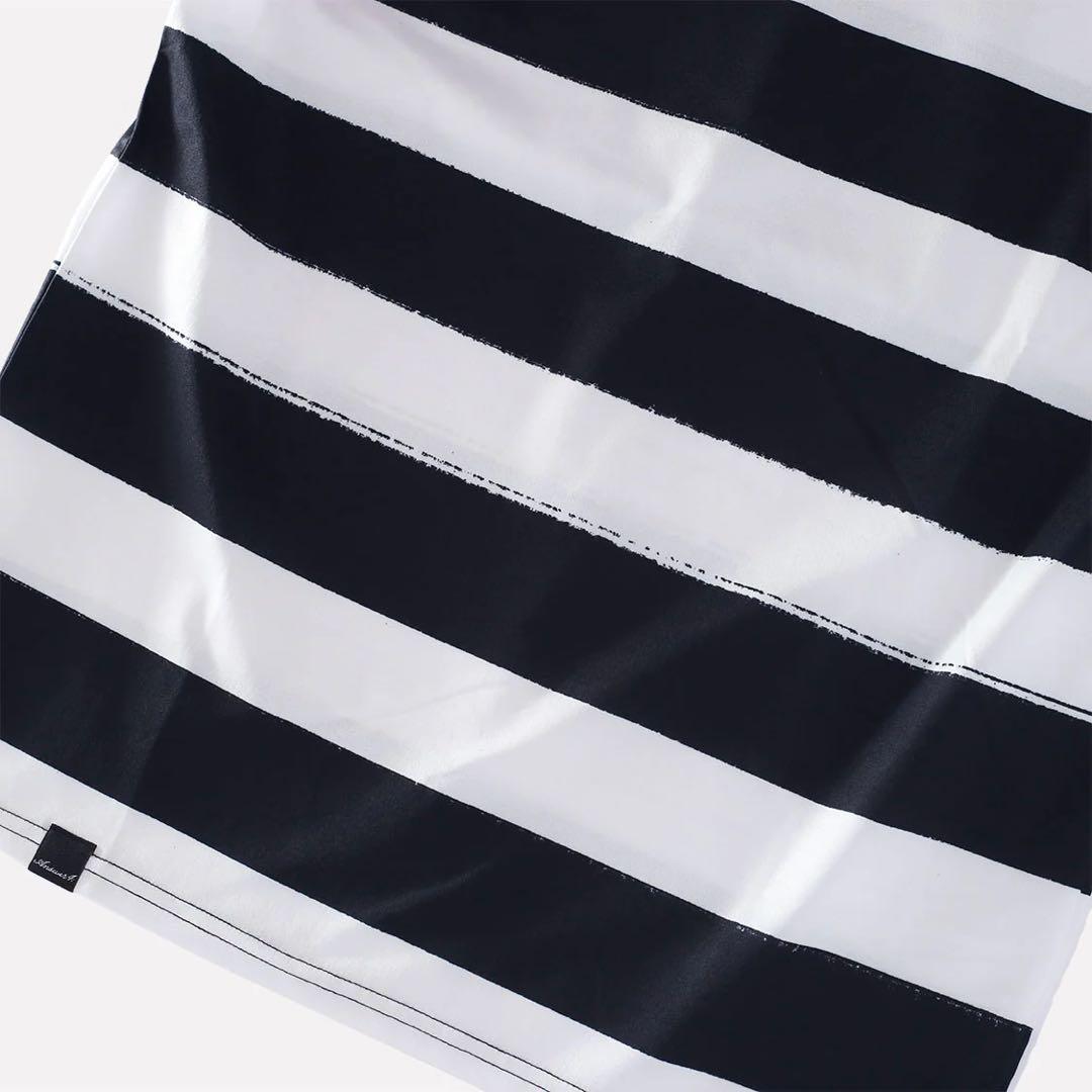 ANSWER4 Striped Tshirtsアンサーフォー ストライプＴシャツ