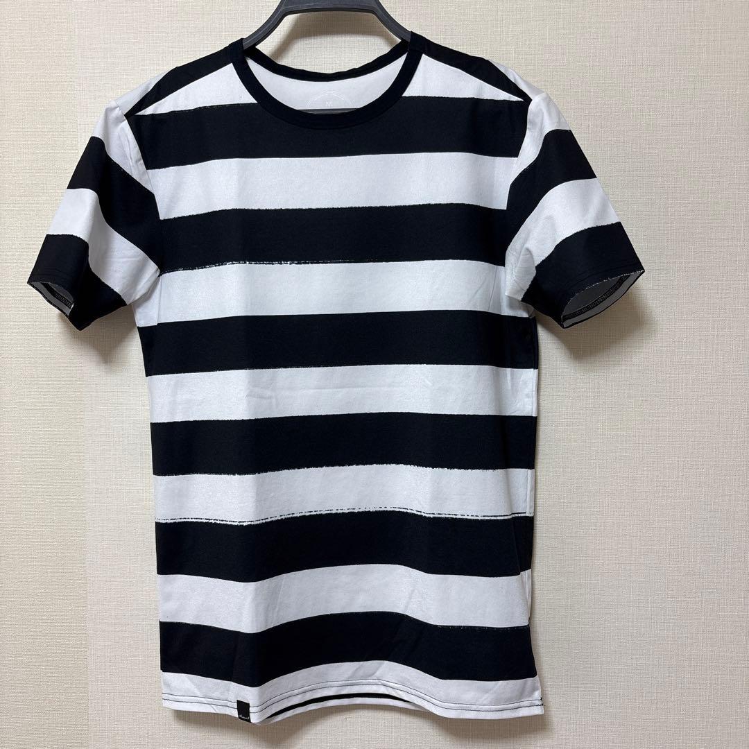 ANSWER4 Striped Tshirtsアンサーフォー ストライプＴシャツ