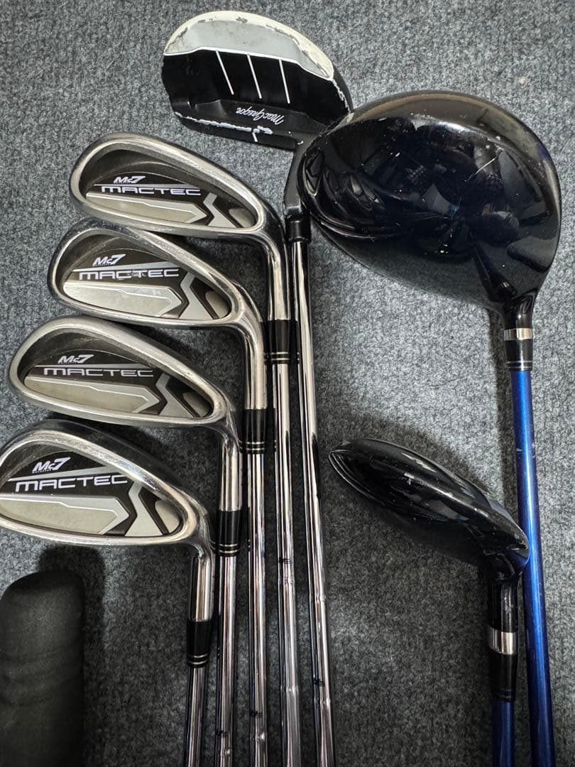 【バラ売り可】Callaway キャディバッグ＆MACTECクラブセット