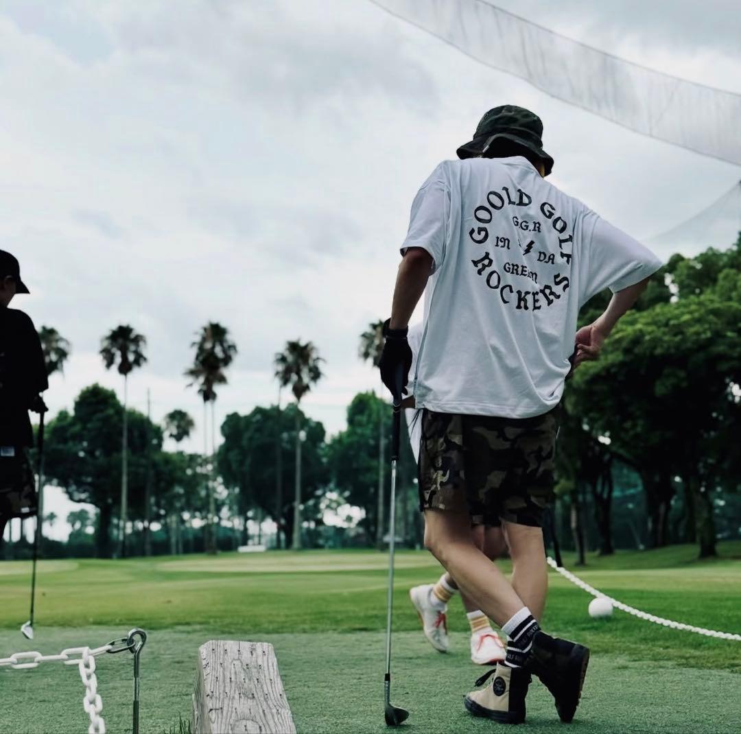 GOOLD GOLF ROCKERS CAMO迷彩 上下setup Lサイズ