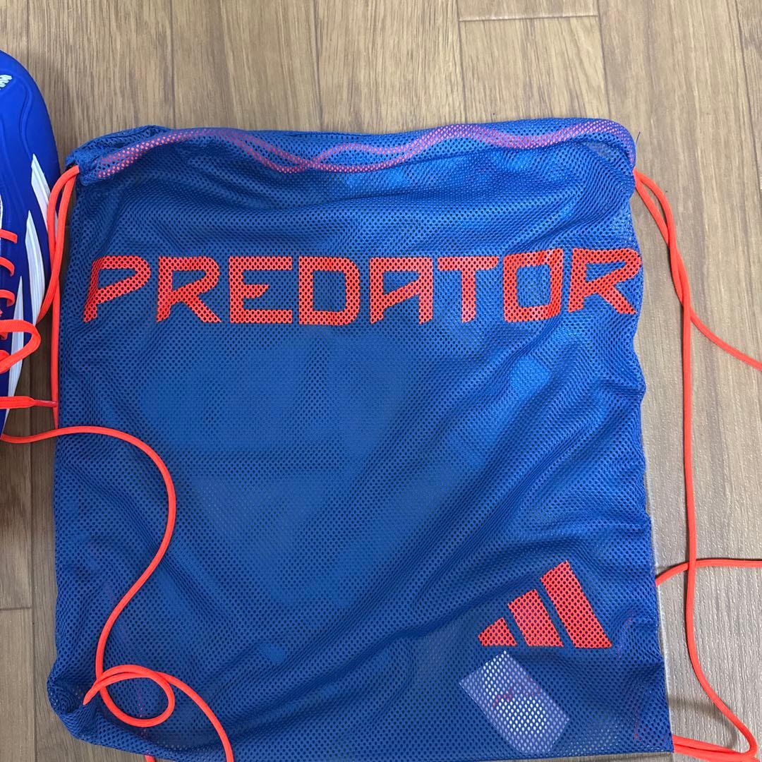 Predator サッカーシューズ 青/オレンジ