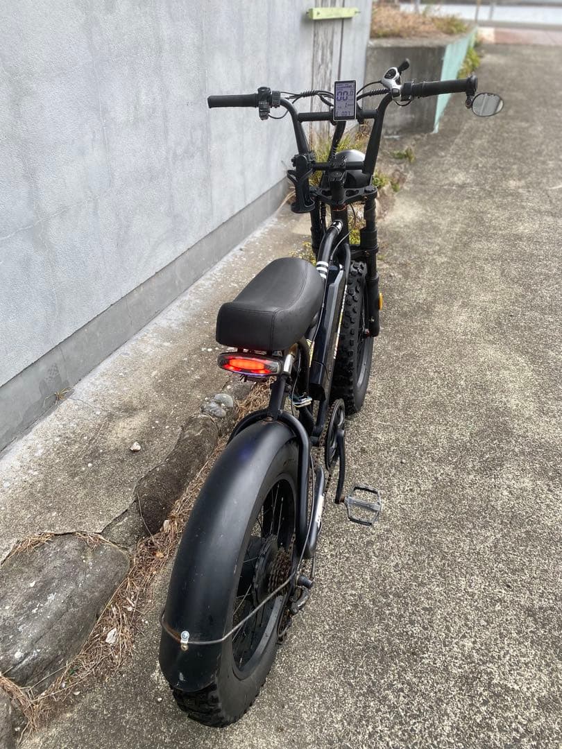 エミリさん専用電動アシスト自転車 ブラック 「PAIMINN」 不動車
