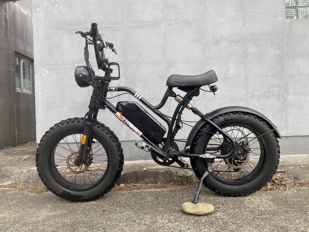 エミリさん専用電動アシスト自転車 ブラック 「PAIMINN」 不動車