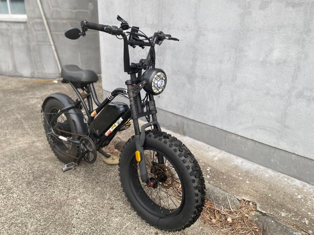 エミリさん専用電動アシスト自転車 ブラック 「PAIMINN」 不動車