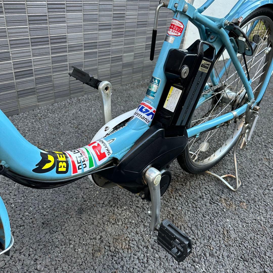 最終価格　ブリヂストン　電動自転車　アシスタ　24インチ　前カゴ付き