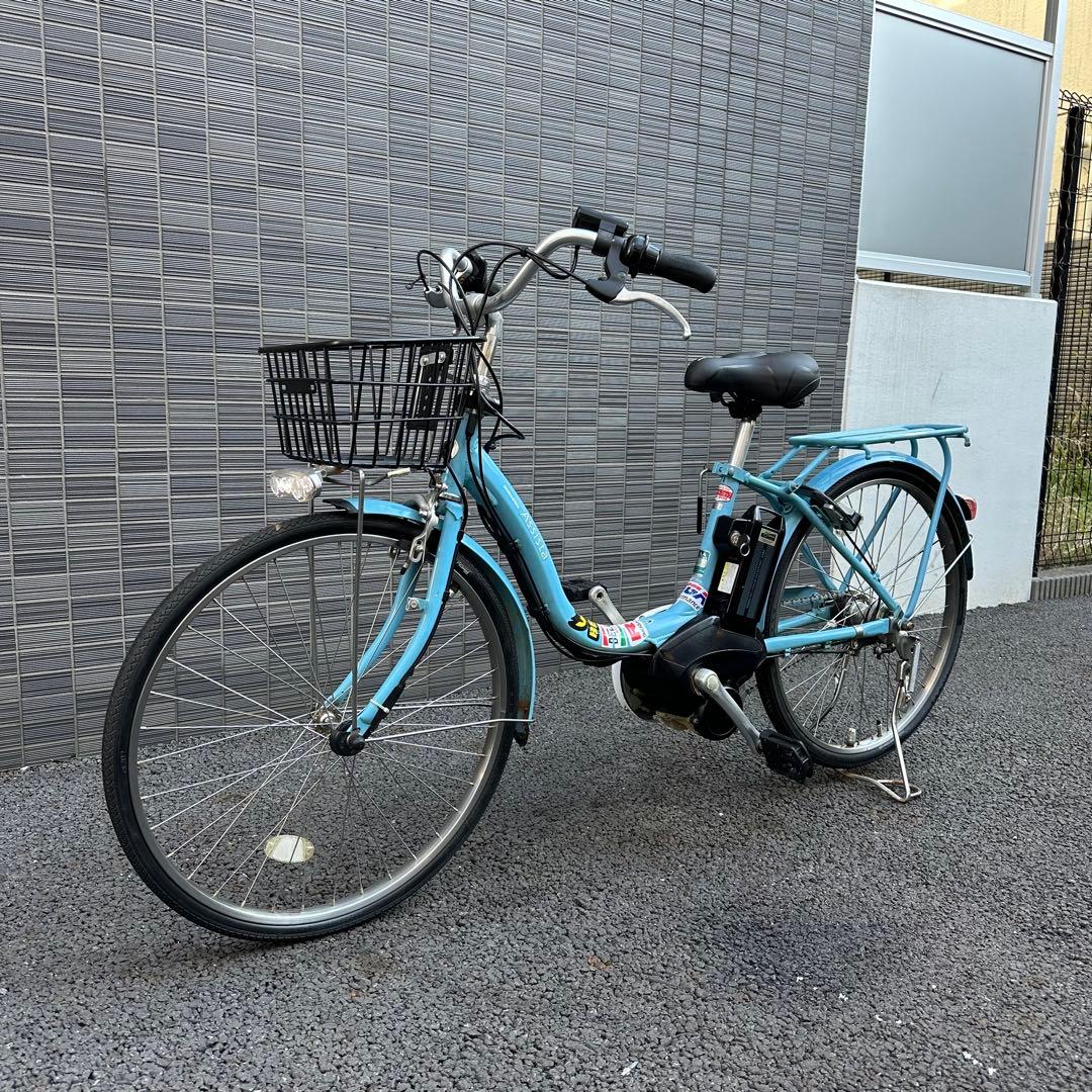 最終価格　ブリヂストン　電動自転車　アシスタ　24インチ　前カゴ付き