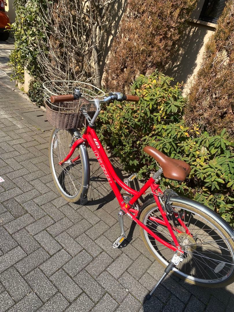 レッドシティサイクル 26インチ バスケット付き