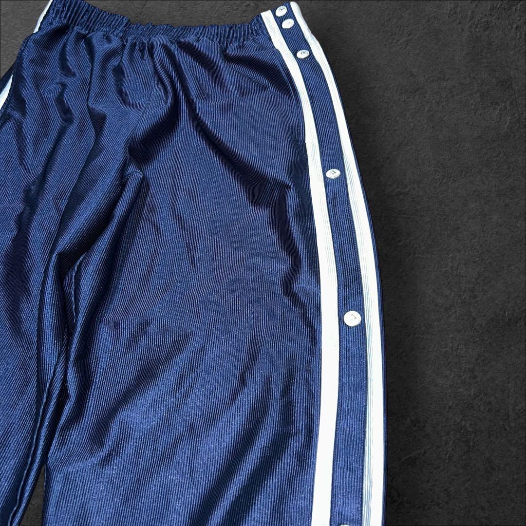 NIKE サイドスナップ トラックパンツ 紺 L 00sバイブス 刺繍タグ