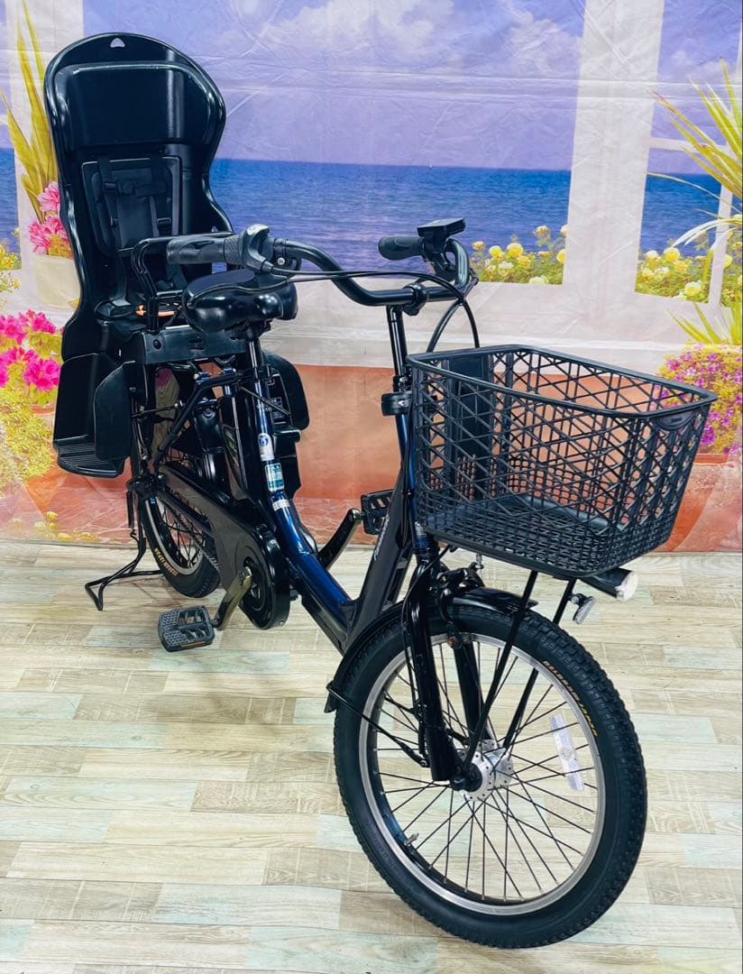 ギュットアニーズ⭐️13AH！パナソニック子供乗せ 電動アシスト自転車Y3528