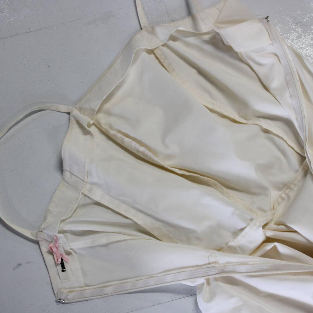 【フラダンス用衣装 美品】PAONDOR クリーム アイボリー系 キャミソール