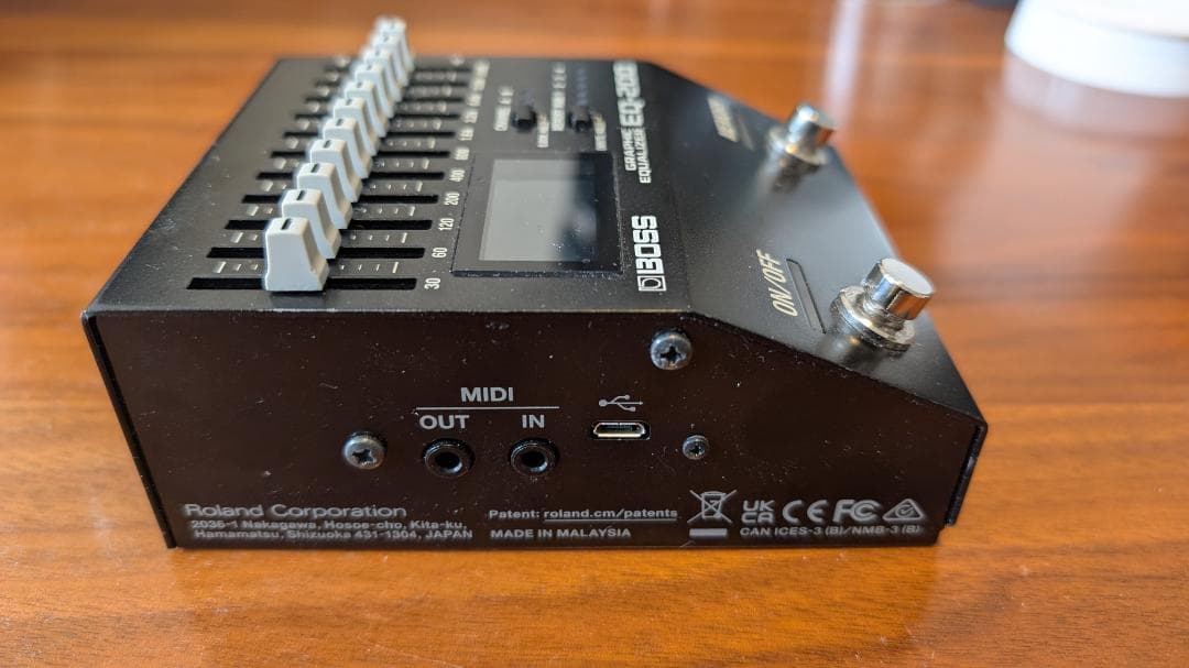 BOSS ( ボス ) / EQ-200　GRAPHIC EQUALIZER