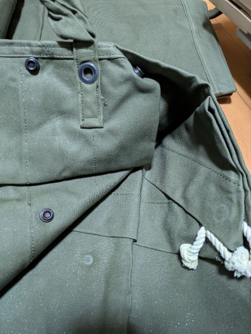 USパップテント　2枚　2003年製　最終製造年　デッドストック　軍幕